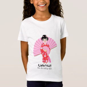 Camiseta Sakura Cherry Blossom Festa de aniversário Japones