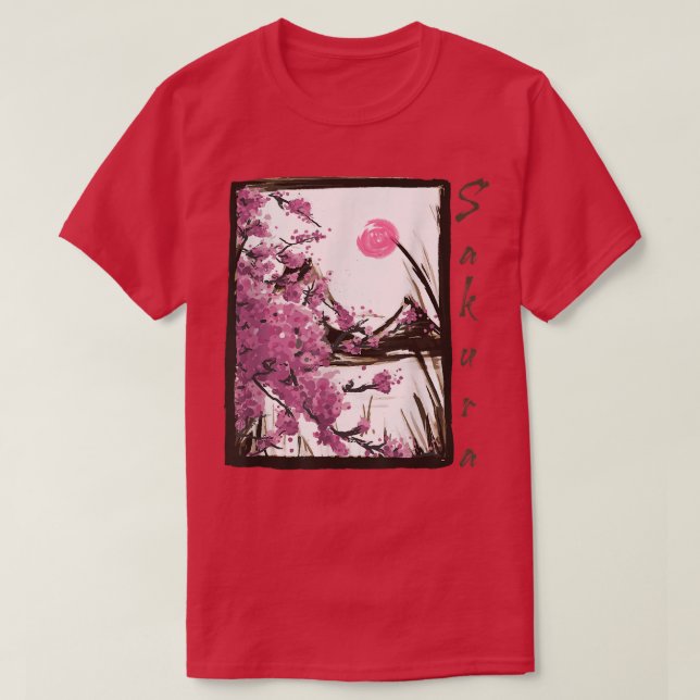 Camiseta Sakura Cherry Blossom Festival Cherry Blossom Tree (Frente do Design)
