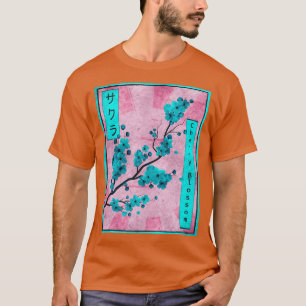Camiseta Sakura Cherry Blossom Japonês Aestésico Vintage