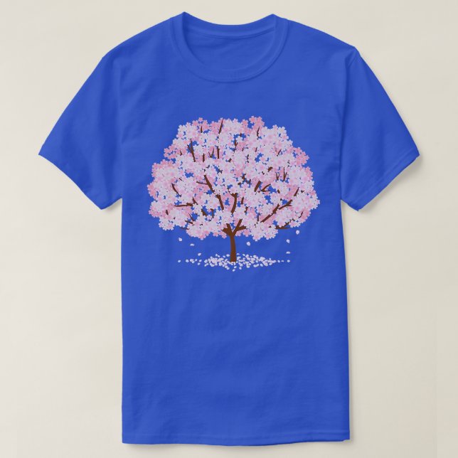 Camiseta Sakura Cherry Blossom Tree (Frente do Design)