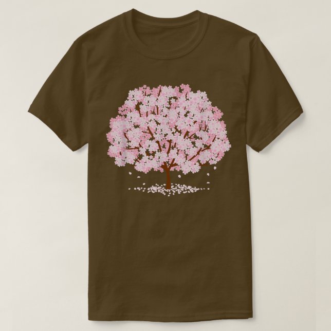 Camiseta Sakura Cherry Blossom Tree T Shirt (Frente do Design)