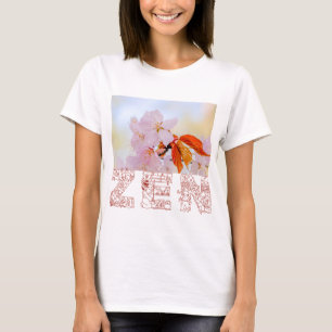 Camiseta Sakura - flor de cereja japonesa