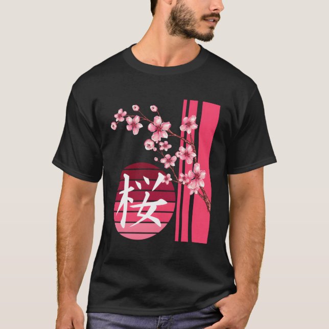 Camiseta Sakura Flores Primavera Cherry Blossoms Japonês Ka (Frente)