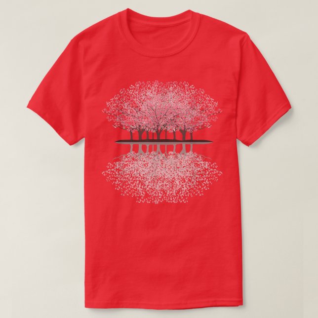 Camiseta Sakura Forest (Frente do Design)