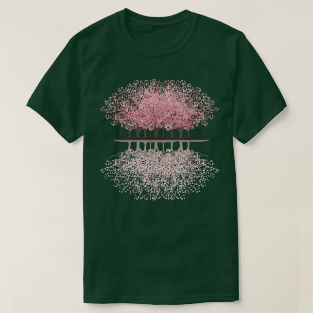 Camiseta Sakura Forest T-Shirt (Frente do Design)
