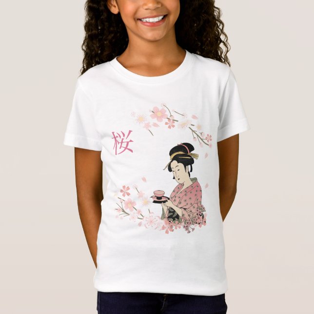 Camiseta Sakura Geisha (Frente)