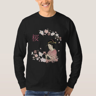 Camiseta Sakura Geisha T-Shirt