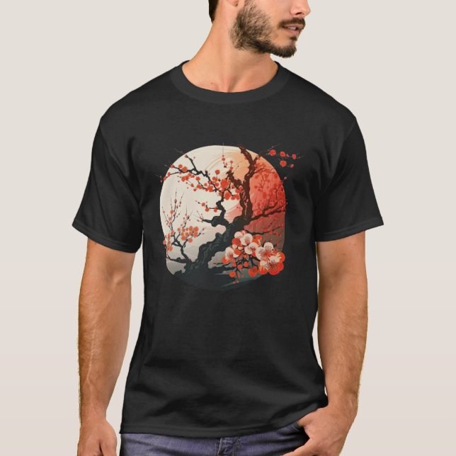 Camiseta Sakura Japão Cherry Blossom (Frente)