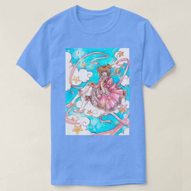 Camiseta Sakura Kinomoto d Captor Sakura (Frente do Design)