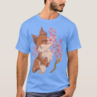 Camiseta Sakura Nature Forest Amante de os animais Chersom 