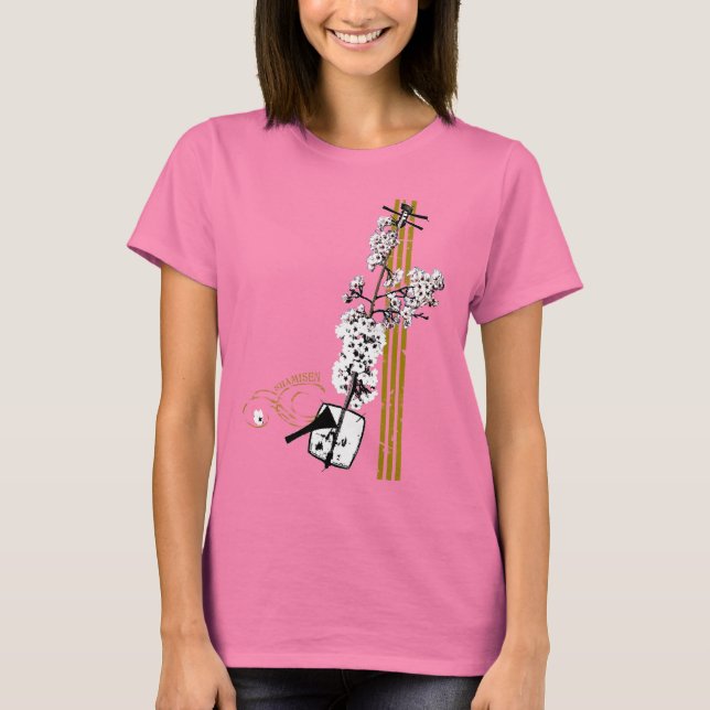 Camiseta Sakura Shamisen (Frente)