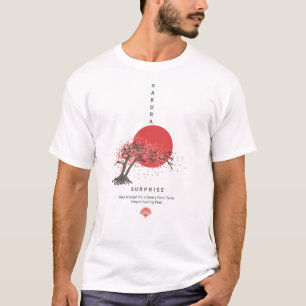 Camiseta Sakura Surpresa: Tóquio está se tornando rosa!