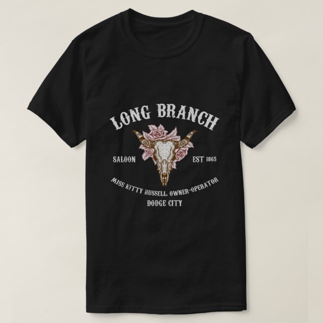 Camiseta Sal de Branch Longo (Frente do Design)