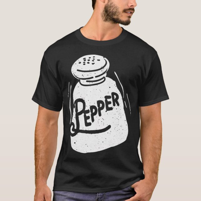 Camiseta Sal E Pepper Shaker Halloween (Frente)
