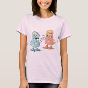 Camiseta Sal e Pimenta Mascote Vintage