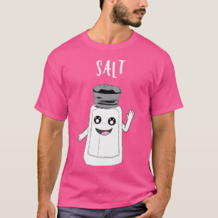 Camiseta Sal Engraçado E Namorados De Pimenta Duo Halloween