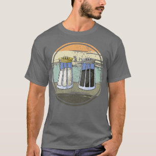Camiseta Sal Shaker e Pepper Shaker