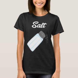 Camiseta Sal Shaker Glass Flavor Correspondente Casais