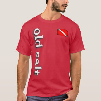 Camiseta Sal velho de mergulho