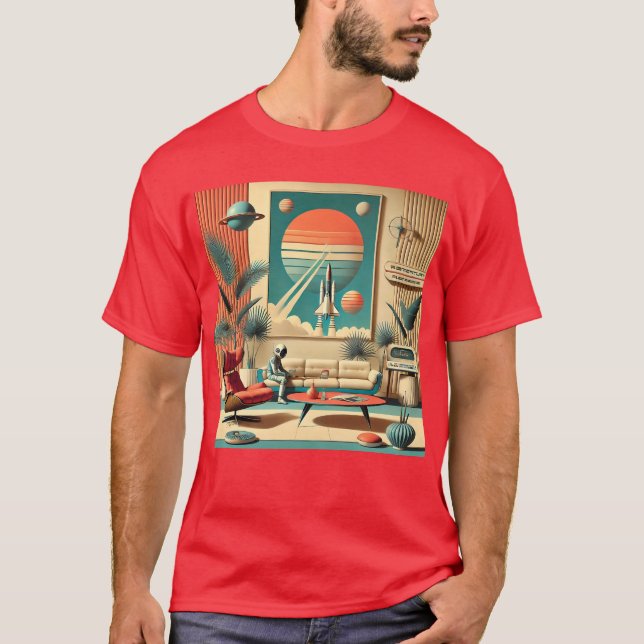 Camiseta Sala da Família Espacial da Flórida, na Futurístic (Frente)