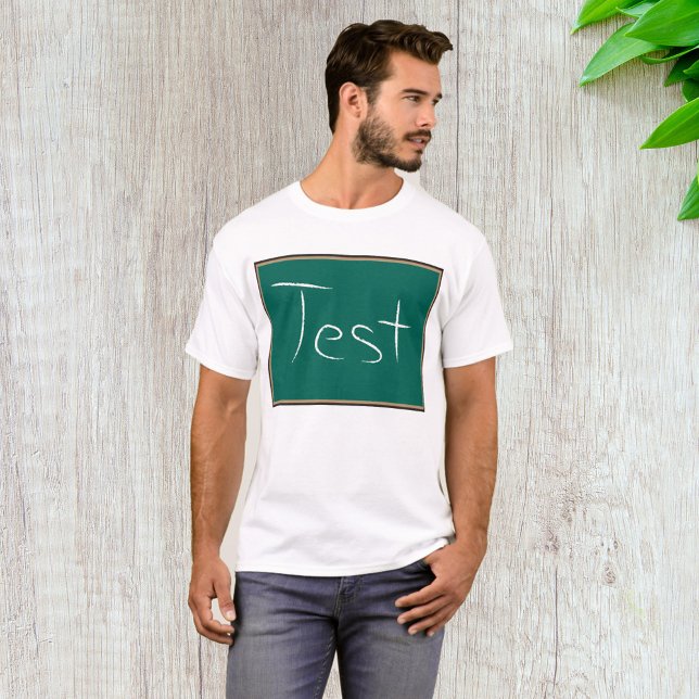 Camiseta Sala de aula do quadro de testes (Criador carregado)