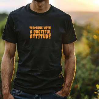 Camiseta Sala de aula halloween irônico professor tipografi