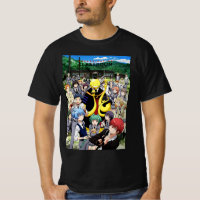 Sala de aulas de anime de assassinato