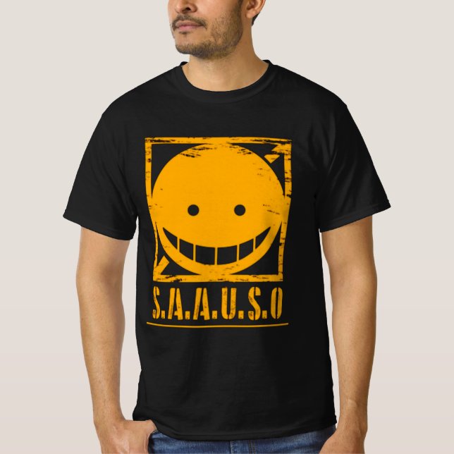 Camiseta Sala de aulas de assassinato - anime Koro Sensei (Frente)