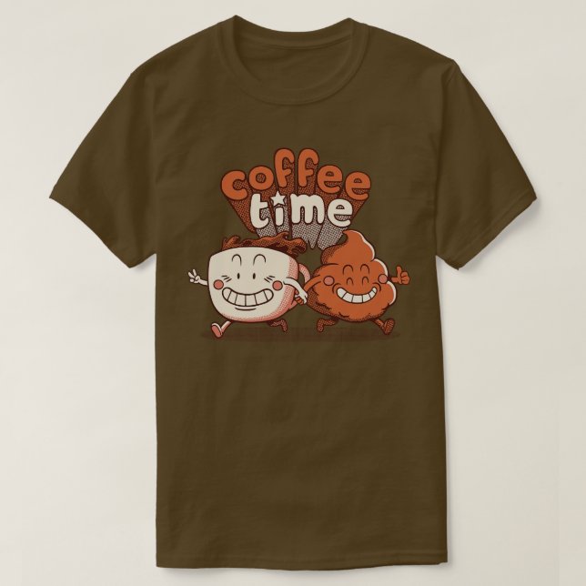 Camiseta Sala de Banheiras de Café dos Melhores Amigos, de  (Frente do Design)