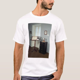 Camiseta Sala de Beethoven que indica um suporte de música