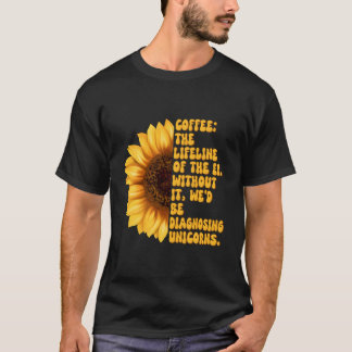 Camiseta Sala De Emergência Enfermeira Enfermagem Engraçada