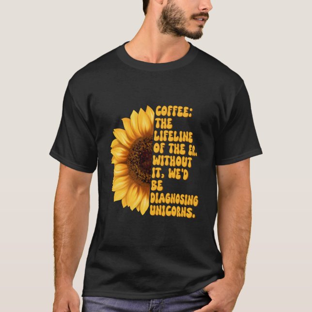 Camiseta Sala De Emergência Enfermeira Enfermagem Engraçada (Frente)