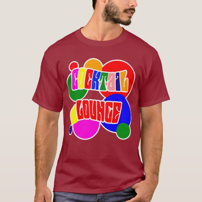Camiseta Sala de estar de cocktail (Frente)