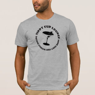 Camiseta Sala de estar do copo de Sippy