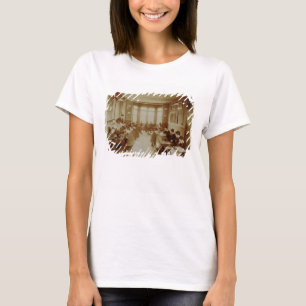 Camiseta Sala de recreação do menino no Institu surdo e