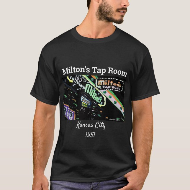 Camiseta Sala de Toque de Milton em 1951 (Frente)