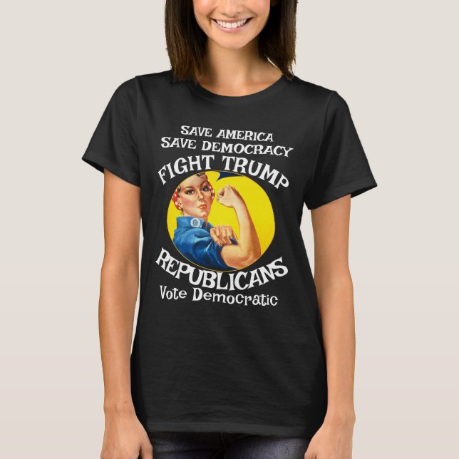 Camiseta Sala do Sol do Trump (Frente)