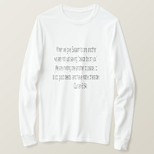 Camiseta Salaam Message T-Shirt