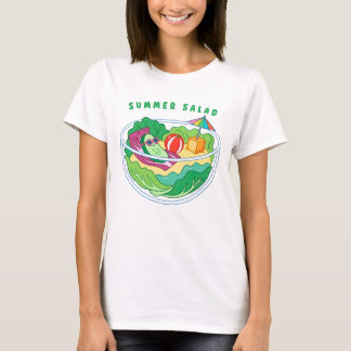 Camiseta Salada de Verão