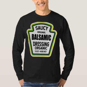 Camiseta Salada De Vestido Balsâmico Fácil De Halloween