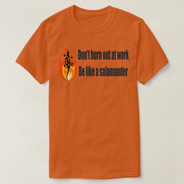 Camiseta Salamander (Frente do Design)