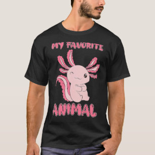 Camiseta Salamander Amante de os animais anfíbio mexicano A