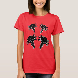 Camiseta Salamander Axototl exótico