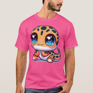 Camiseta Salamander Kawaii Chibi, Japonês Adorável
