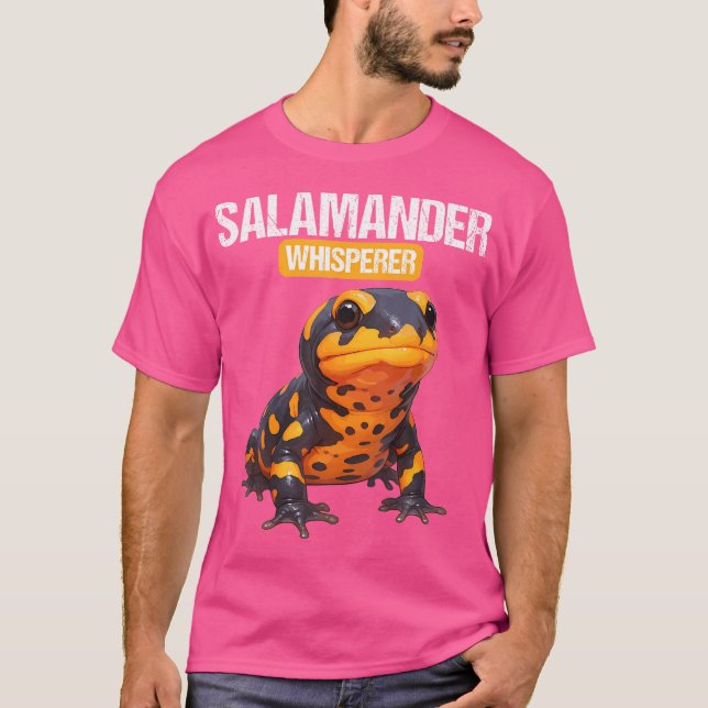 Camiseta Salamander Whisperer Salamanders Fire Salamanders (Frente)