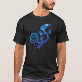 Camiseta Salamandra (azul)