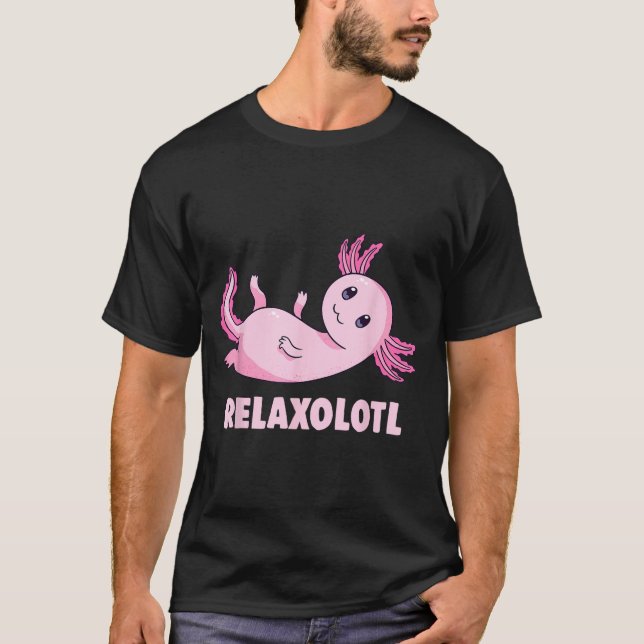 Camiseta Salamandra Mexicana Axolote (Frente)
