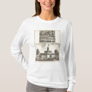 Camiseta Salão, parque de Asbury e casa educacionais da