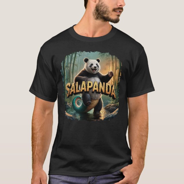 Camiseta Salapanda Ilustração Combo Criatura Funny (Frente)
