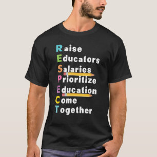 Camiseta Salários do professor inferior masculinos fantasia
